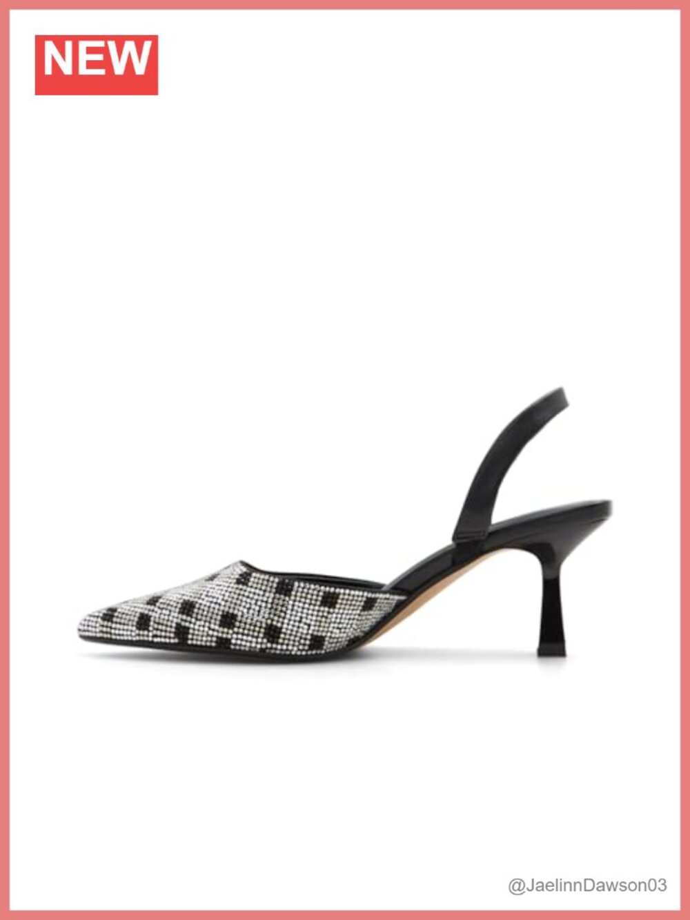 ALDO Brizza Kitten Heel Slingback Pumps Slip-On Cushioned Comfort